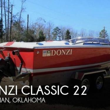 1989 Donzi classic 22