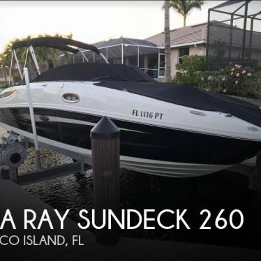 2014 Sea Ray sundeck 260