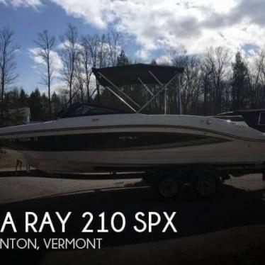 2016 Sea Ray 210 spx