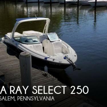 2008 Sea Ray select 250