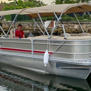 2020 Yamaha g3 suncatcher x324rs tritoon pontoon boat