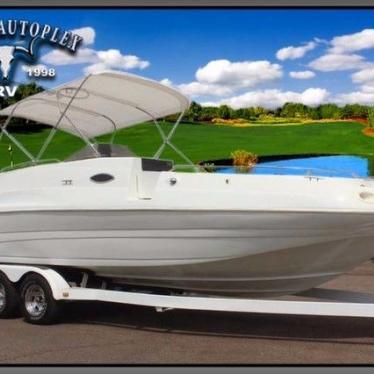 1998 Mariah open bow deck boat