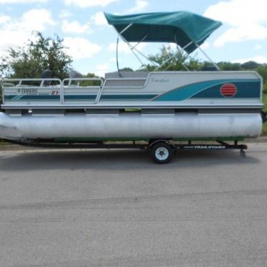 1998 Sun Tracker 21' pontoon boat