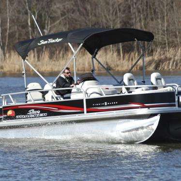 2011 Sun Tracker 21 fishin barge