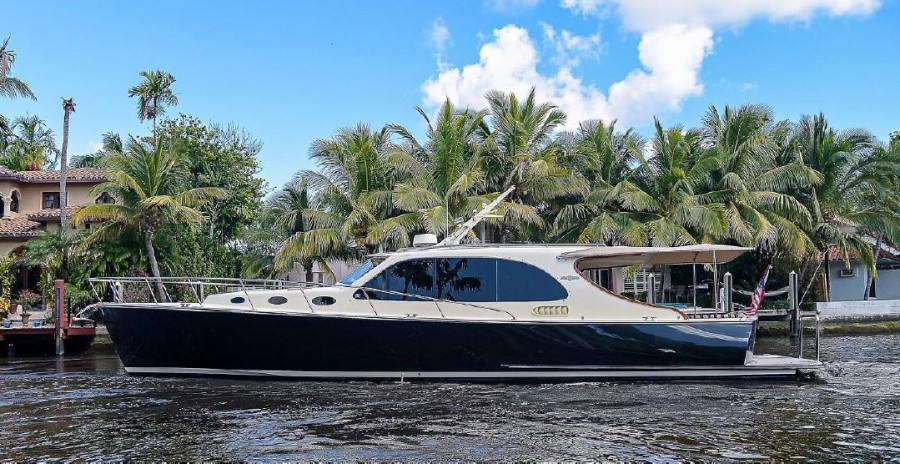 2015 Nimble 45 downeast motor yacht
