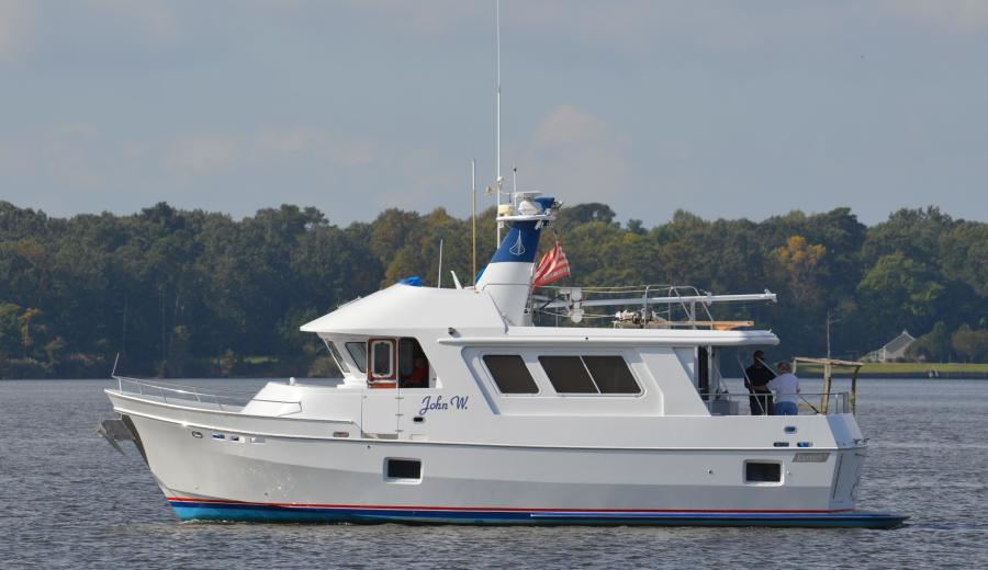 2000 Bluewater bray yacht design passagemaker karvi 47
