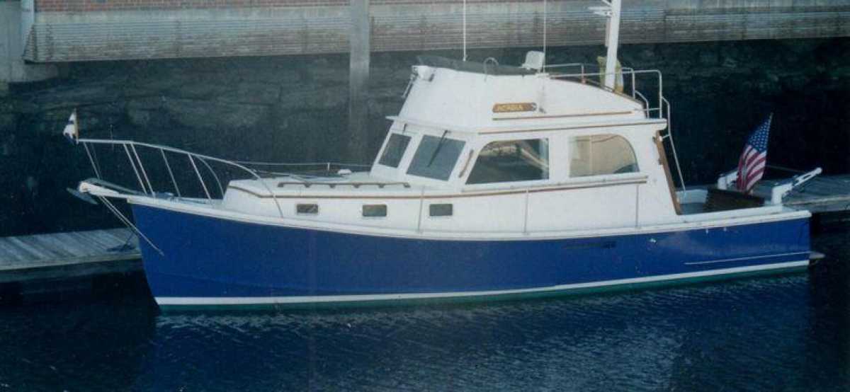 1990 Duffy flybridge cruiser