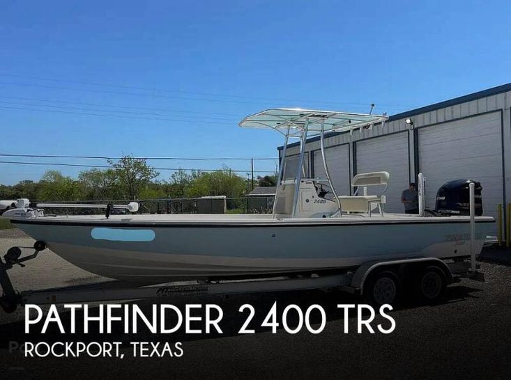 2017 Pathfinder 2400 trs