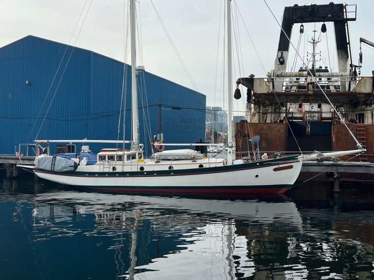 1964 Custom 65' staysail rigged schooner