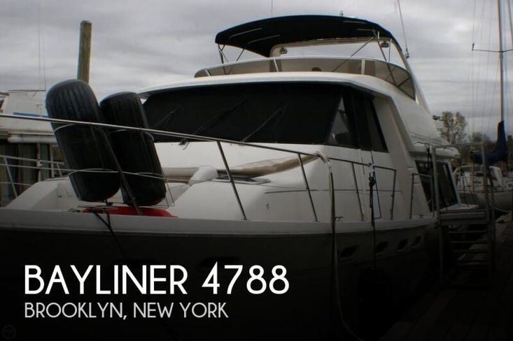1995 Bayliner 4788 motor yacht