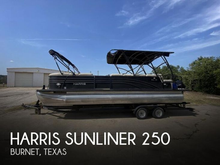 2019 Harris 25 sunliner