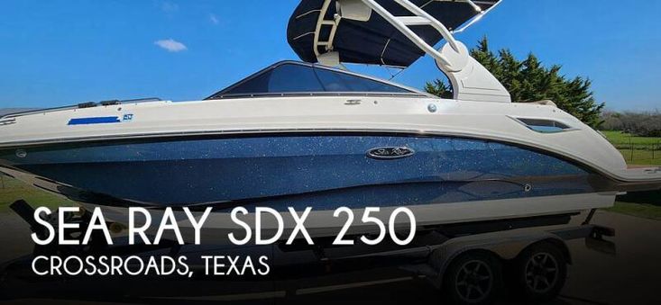 2018 Sea Ray 250 sdx