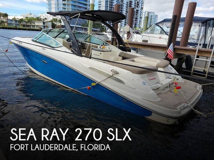 2012 Sea Ray 270 sundancer