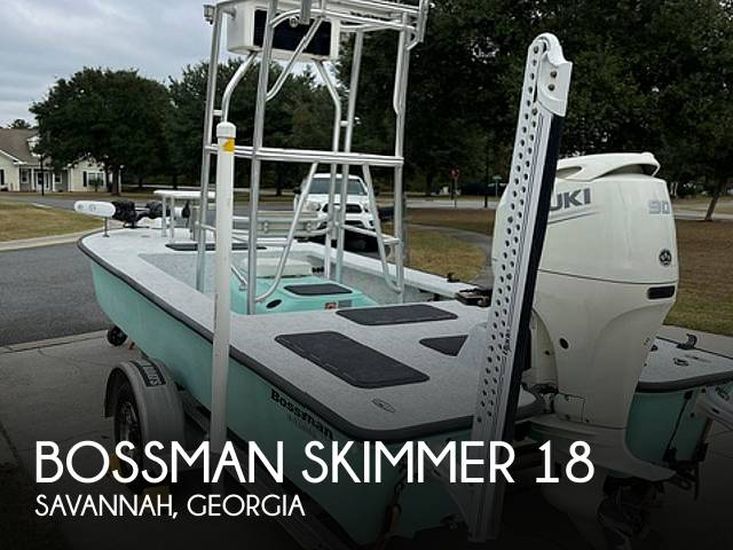 2017 Bossman 18 skimmer