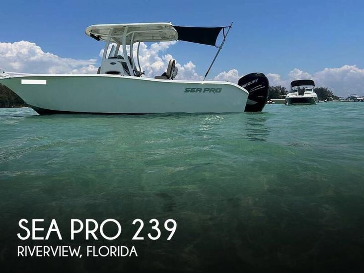 2017 Sea Pro 239 cc