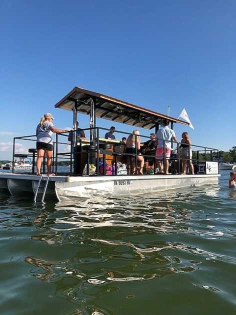 2019 Home Built 27 party barge