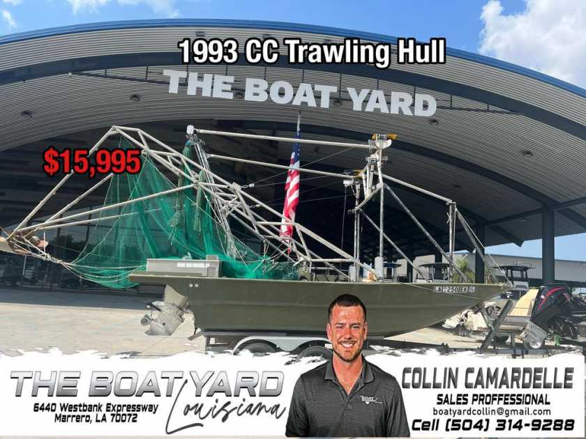 1993 Custom 18 cc trawling hull