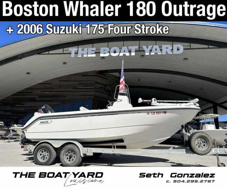 2000 Boston Whaler 180 outrage