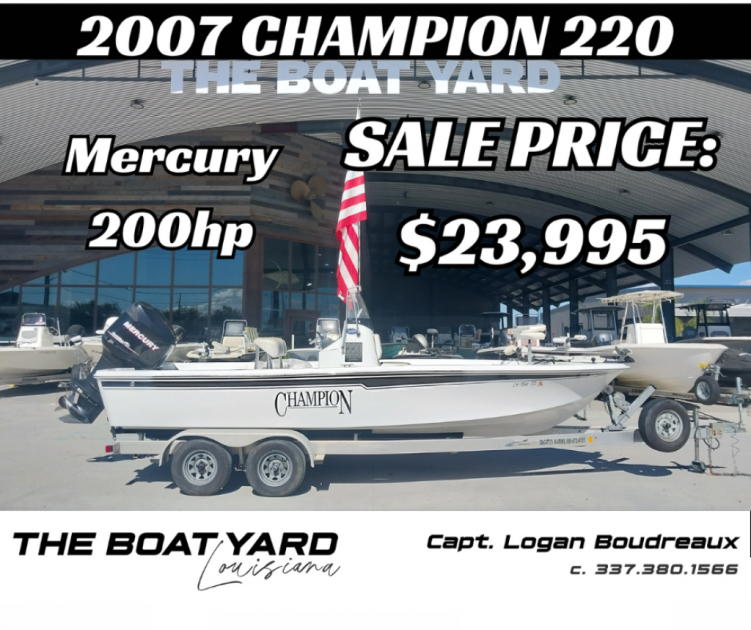 2007 Mercury 220 bay