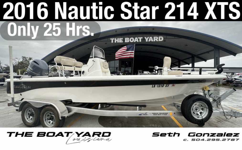2016 Nautic Star 214 xts