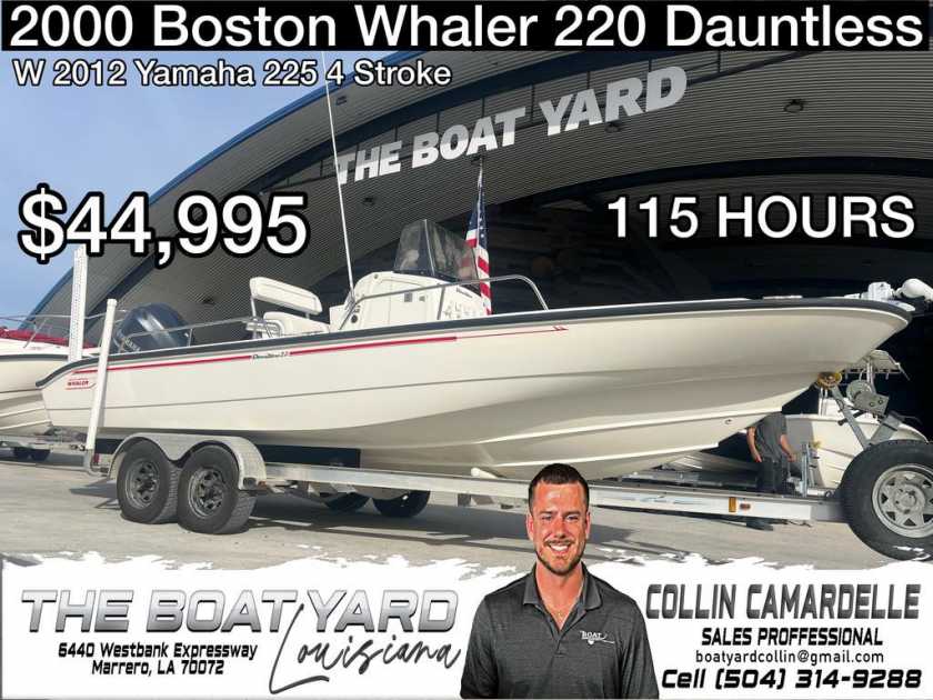 2000 Boston Whaler 220 dauntless