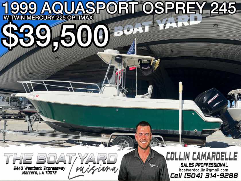 1999 Aquasport osprey 245