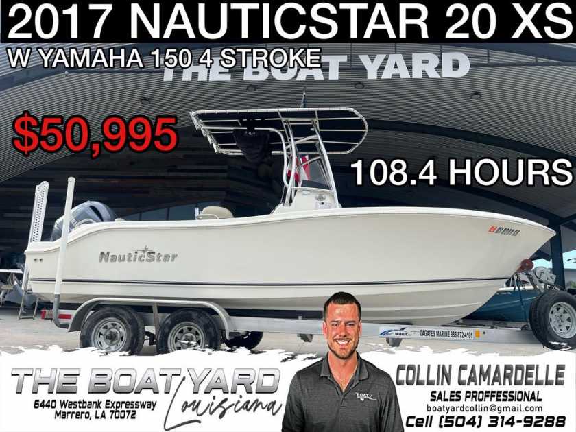 2017 Nautic Star 20 xs